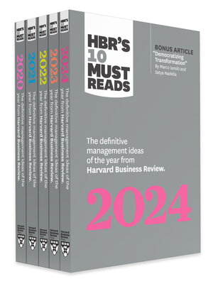 cover image of 5 Years of Must Reads from HBR